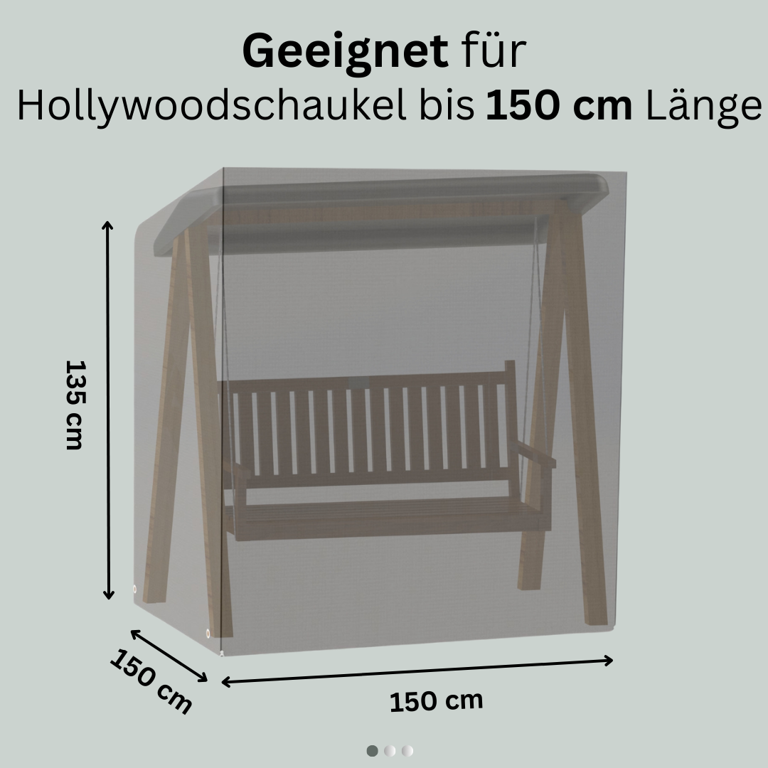 Jéto Hollywoodschaukel Schutzhülle - Basic Line - PE Gewebe