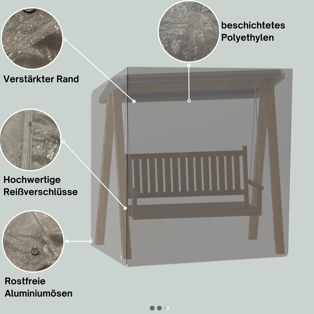 Jéto Hollywoodschaukel Schutzhülle - Basic Line - PE Gewebe