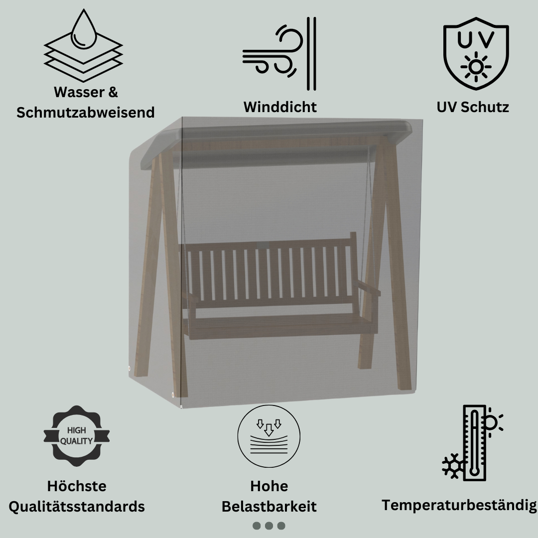 Jéto Hollywoodschaukel Schutzhülle - Basic Line - PE Gewebe